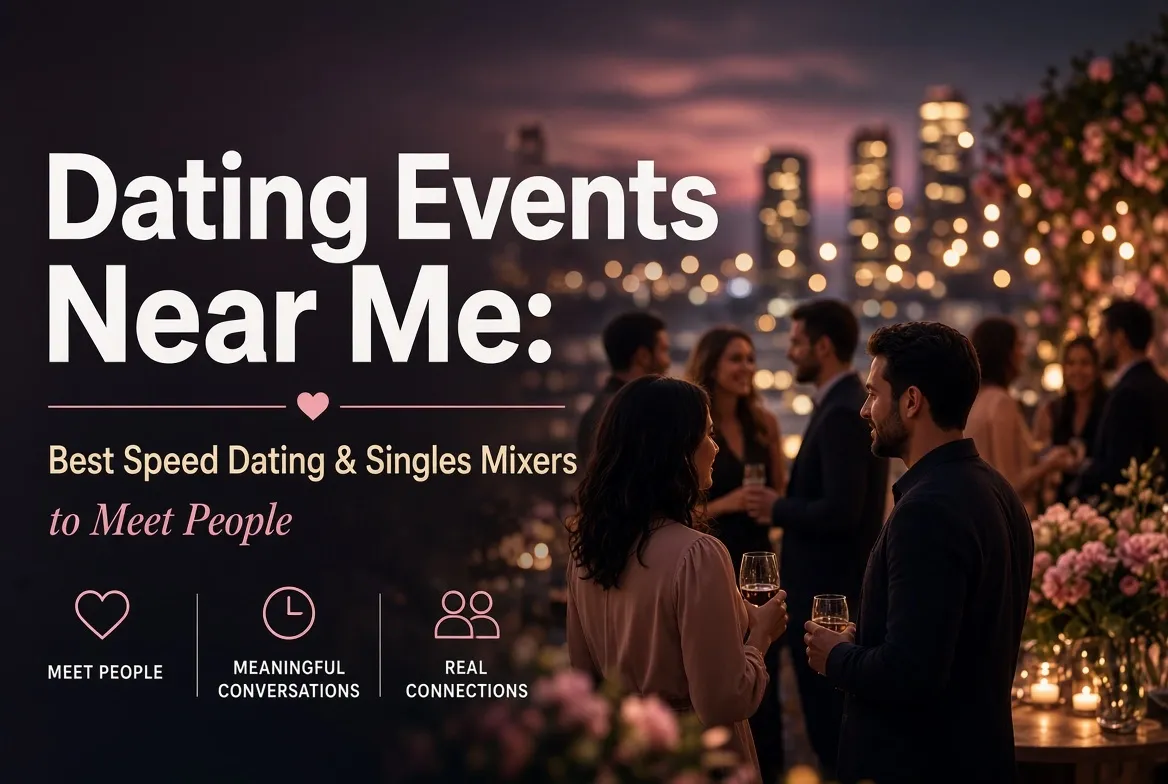 Dating Events Near Me: Best Speed Dating and Singles Mixers to Meet People